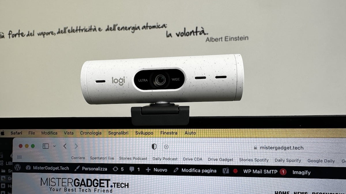 Recensione Logitech Brio 500