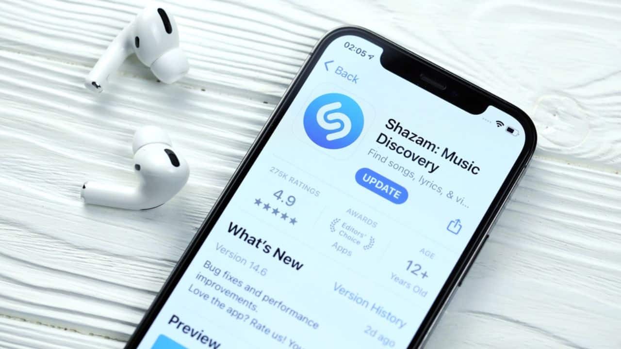 Shazam app