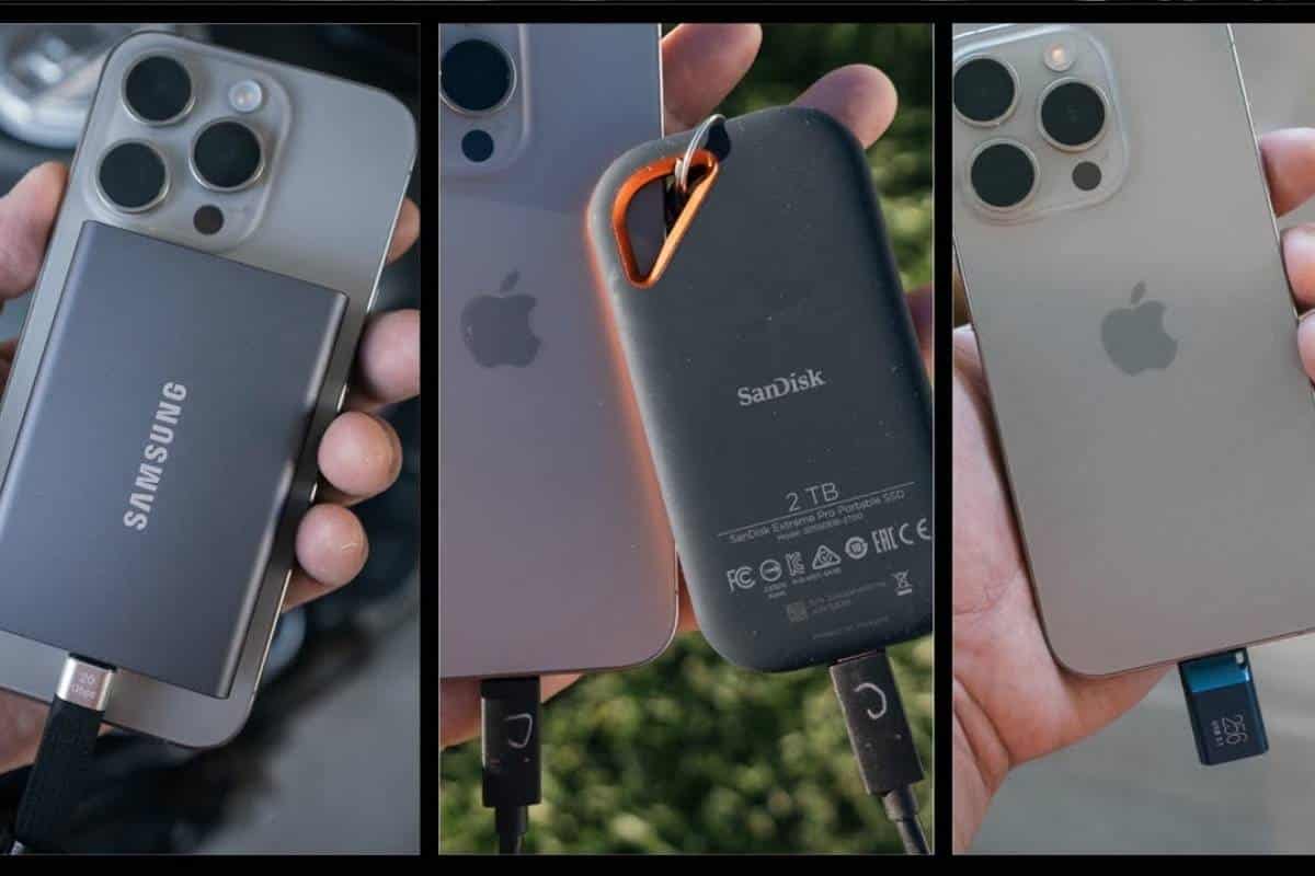 È possibile registrare video con iPhone direttamente su un dispositivo di archiviazione esterno?