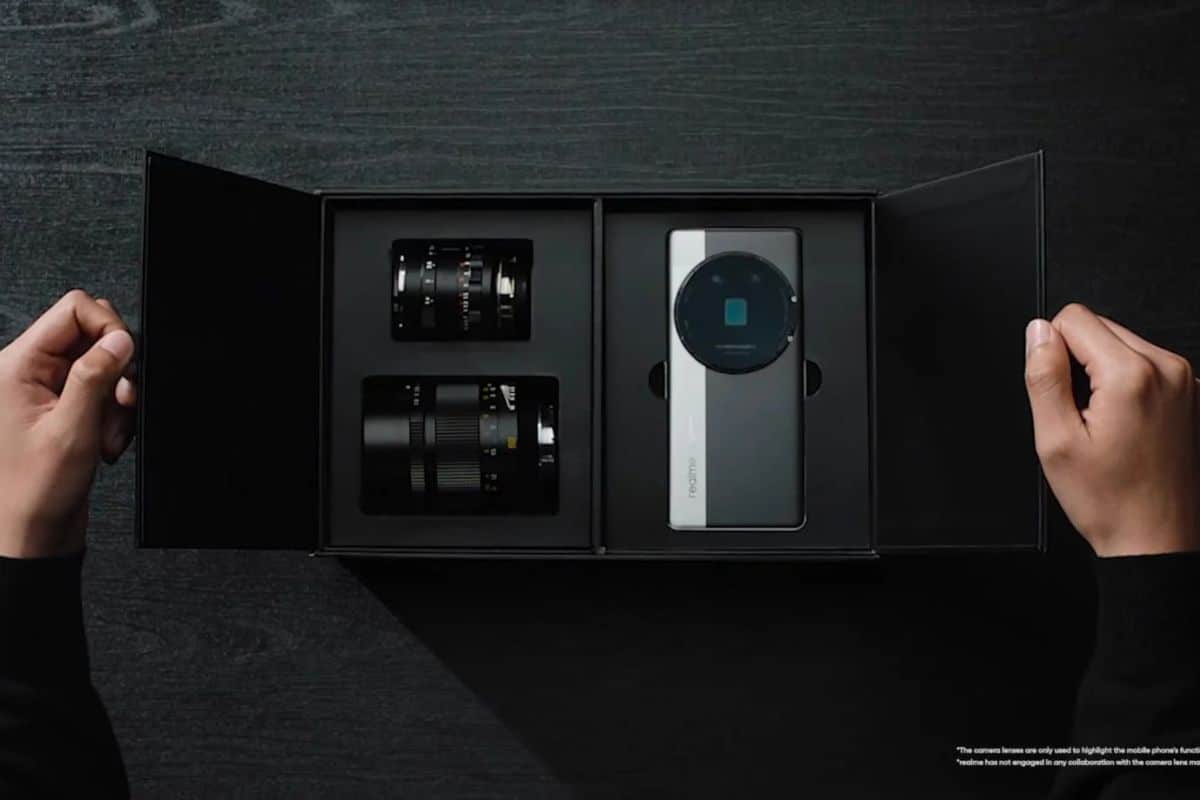 realme concept phone lenti modulari