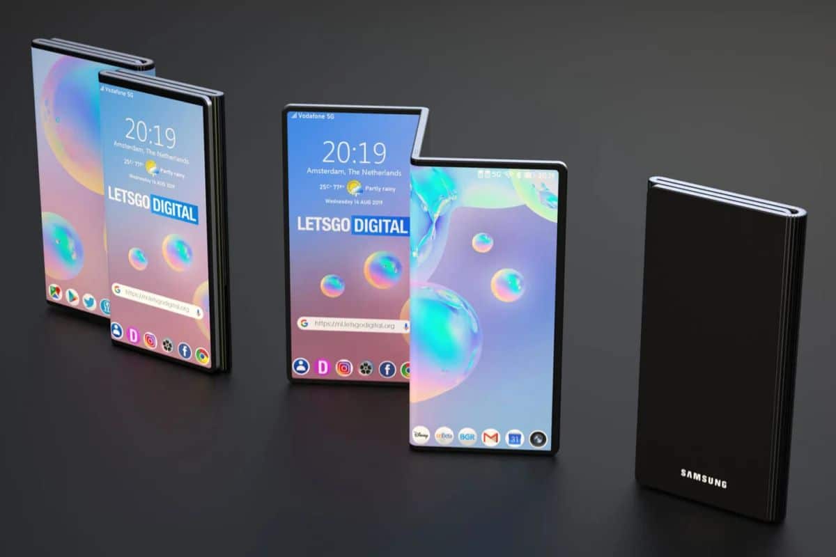 Samsung Galaxy foldable concept
