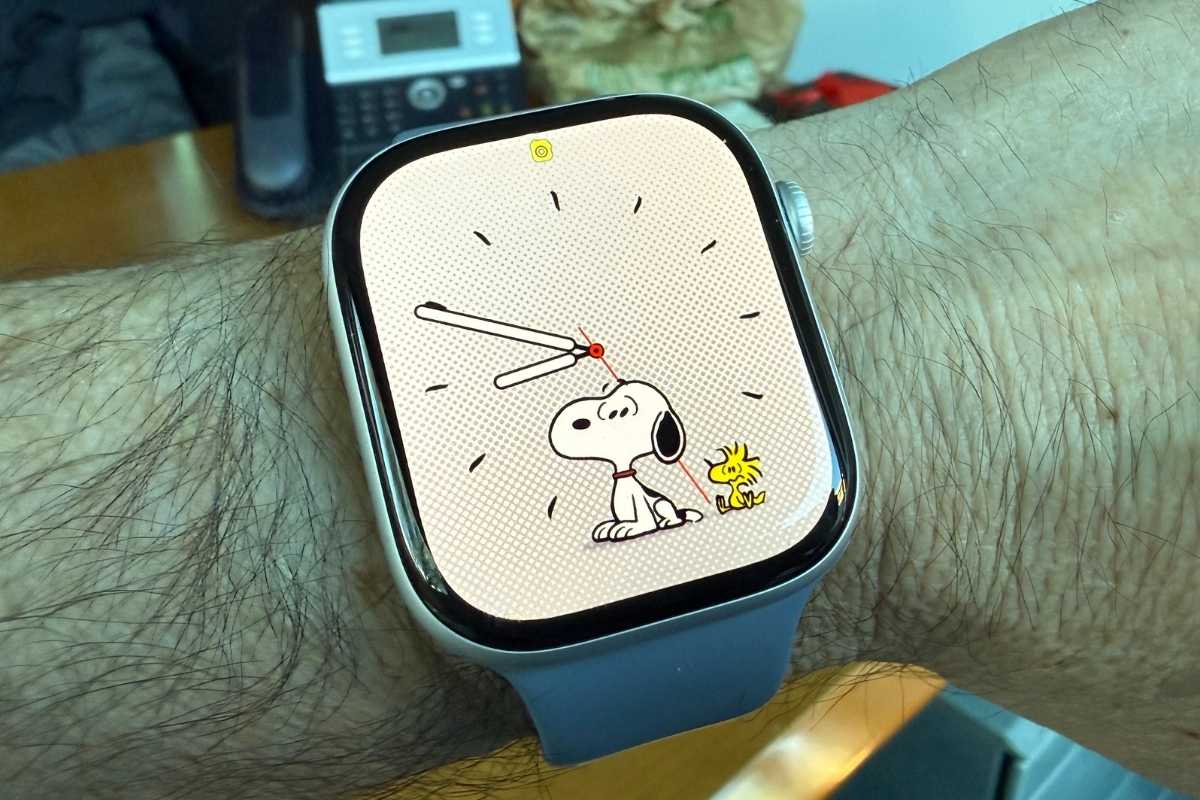 Apple Watch con Snoopy