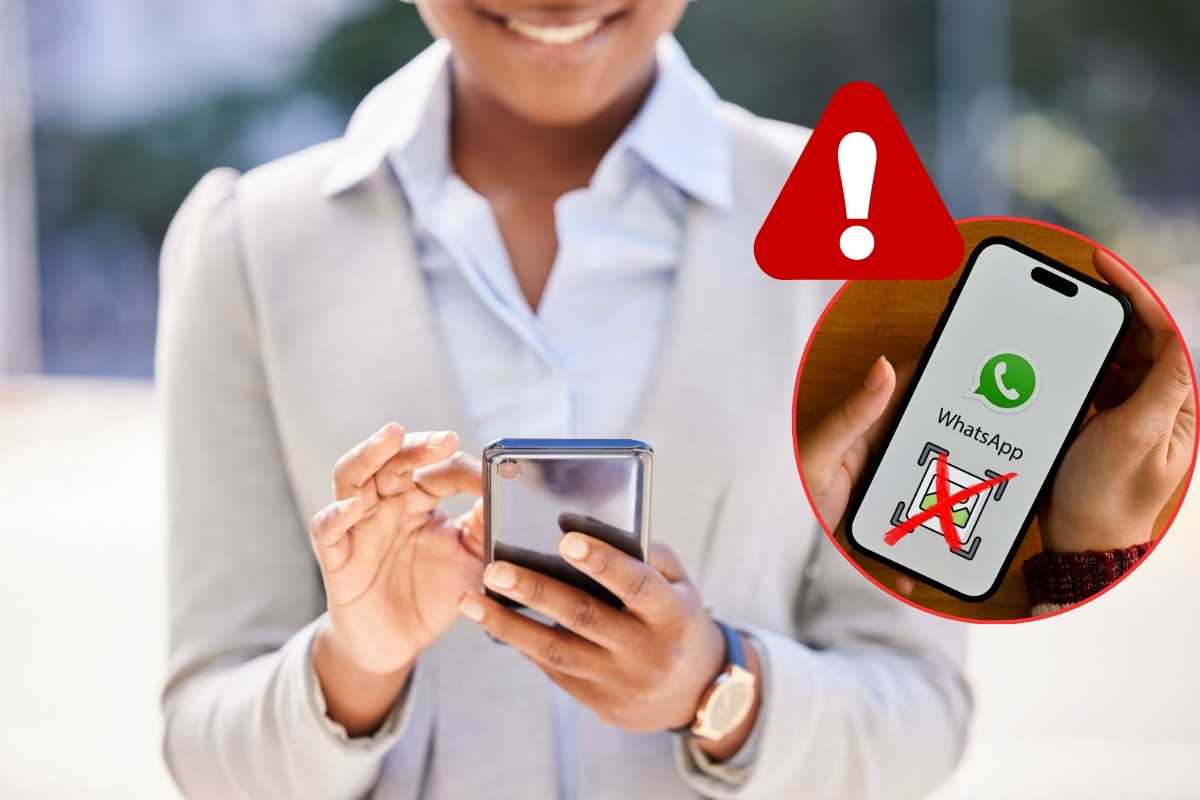 Notifica screenshot WhatsApp