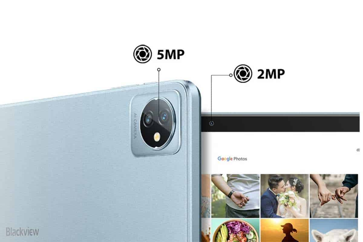 Blackview Tab 70: funzioni speciali e fotocamere