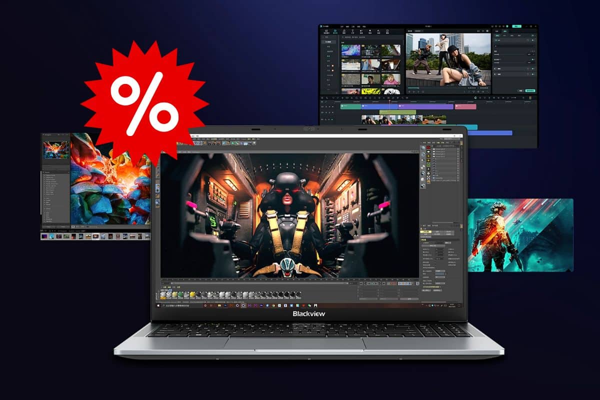 Blackview AceBook 6 in offerta su Amazon: portatile lavoro e studio