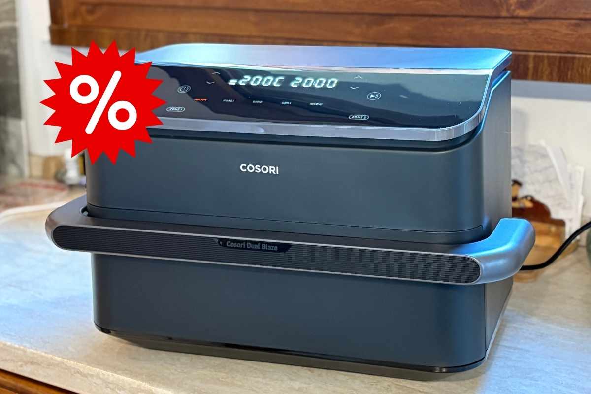 cosori twinfry friggitrice ad aria doppia in offerta su Amazon