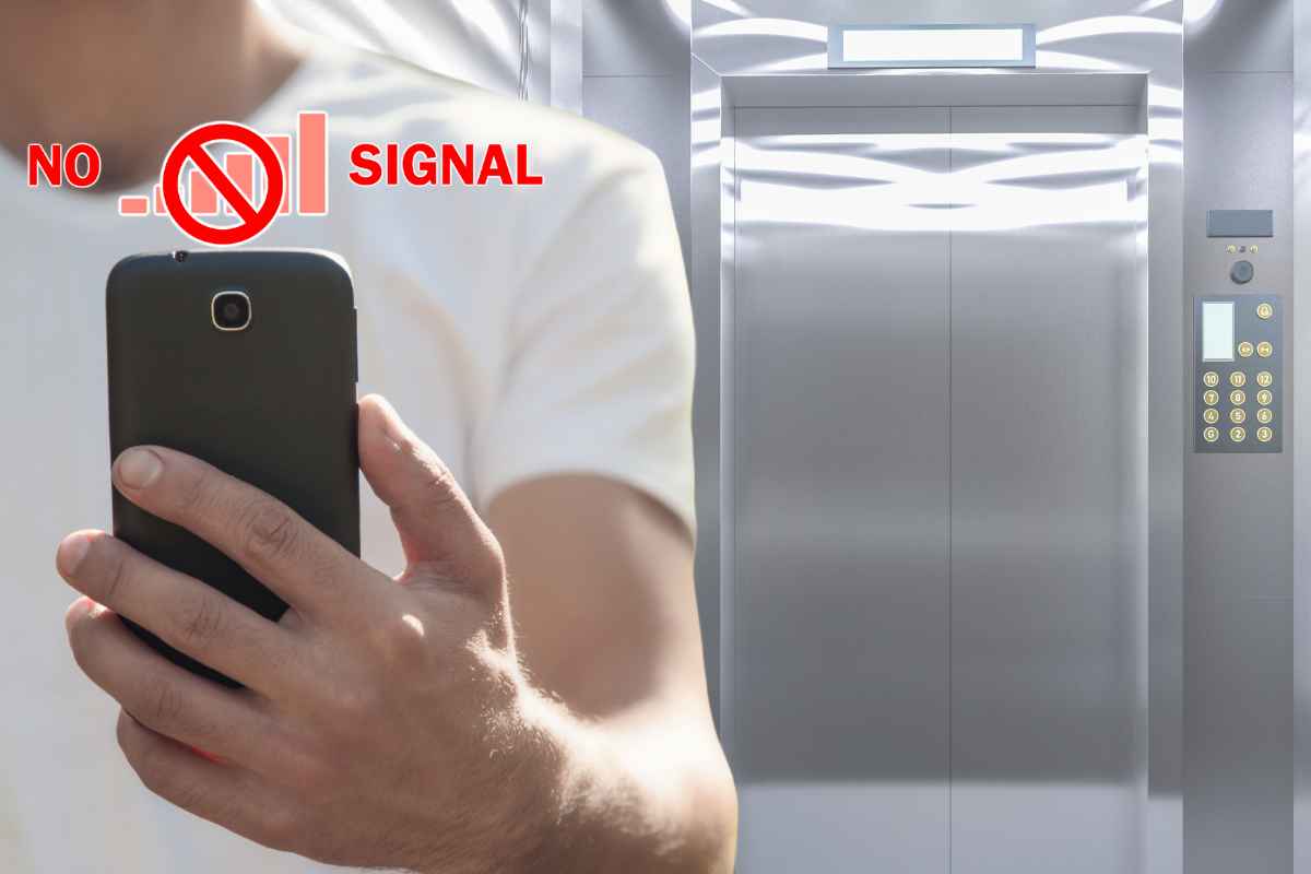 Perché il telefono non prende in ascensore