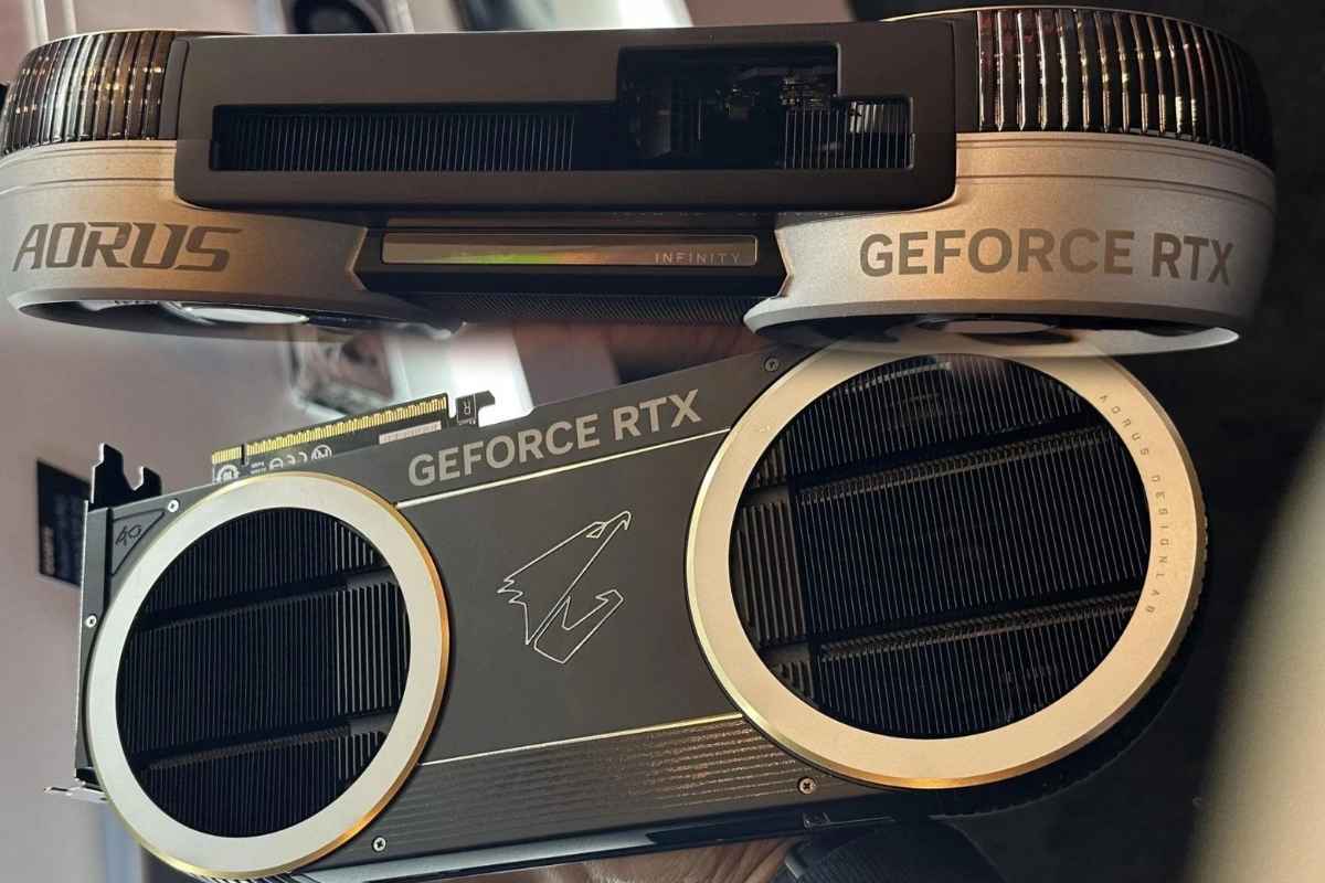 GIGABYTE lancia AORUS GeForce RTX 5090 INFINITY: l’apice del gaming con design compatto al CES 2026